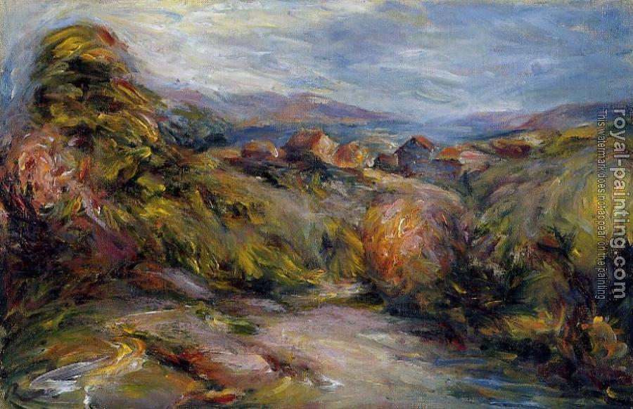 Pierre Auguste Renoir : The Hills of Cagnes Pierre Auguste Renoir : The Hills of Cagnes